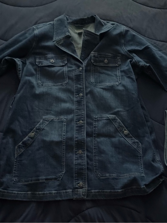 Duluth Trading Co Jackets & Blazers - Duluth Trading Company Women's Daily Denim Trench - size 1X
